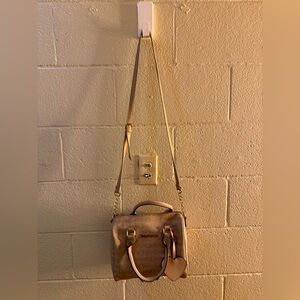 Juicy couture crème speedy purse